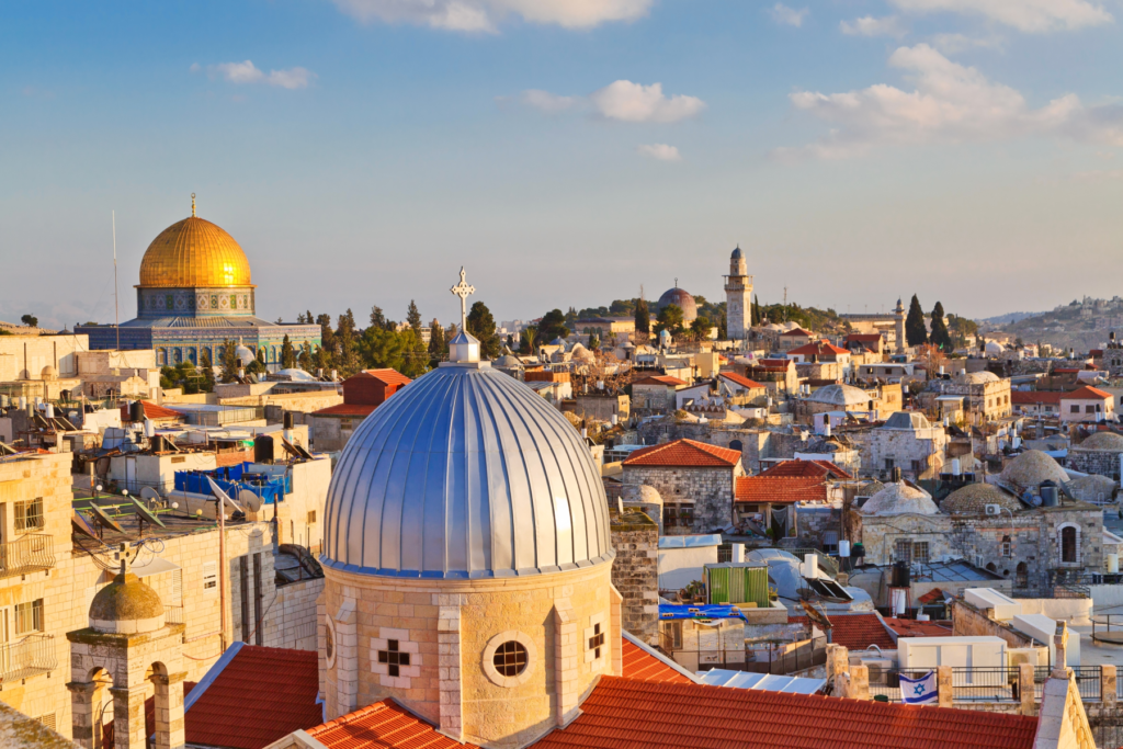 Canva – view on n rooftops of Old City of Jerusalem